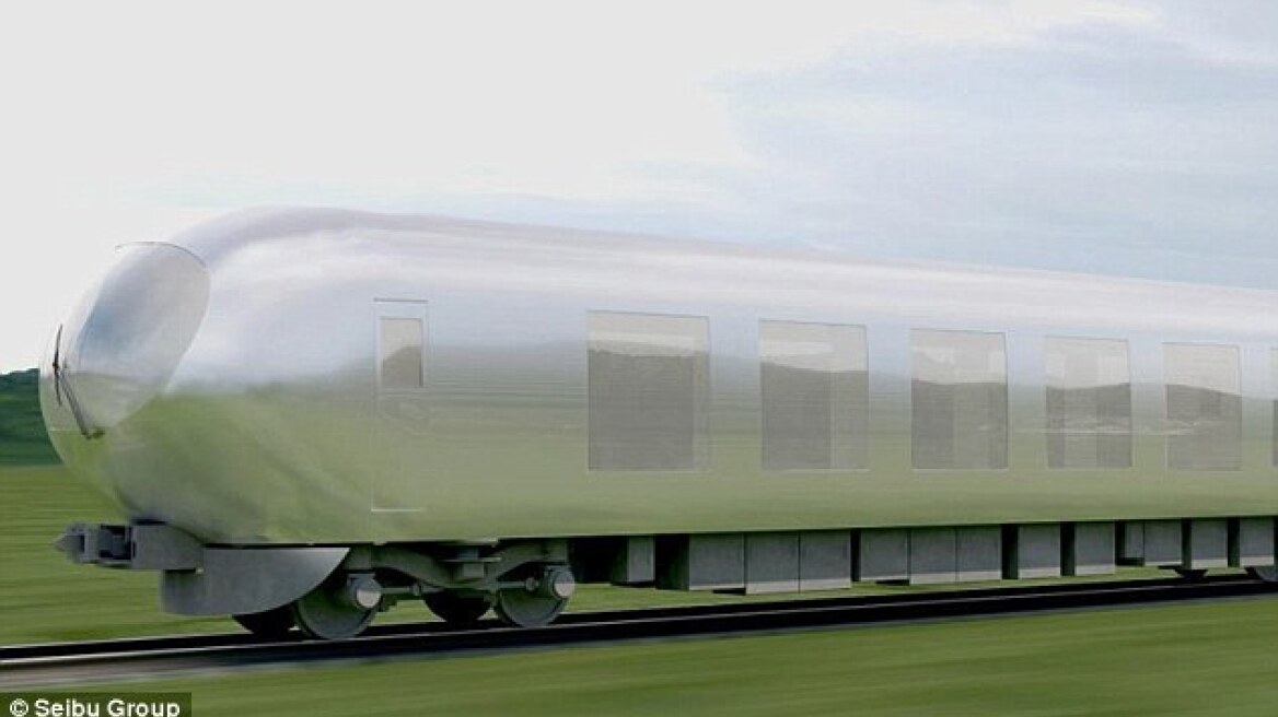 Ιαπωνία: Το τρένο που δεν θα δείτε ποτέ να έρχεται!